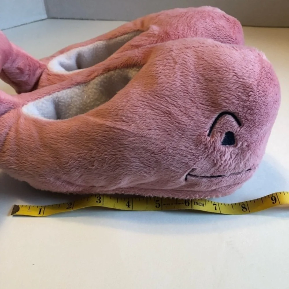 Vineyard Vine Slipper‎ Girls Size Large Pink Slip On Whales